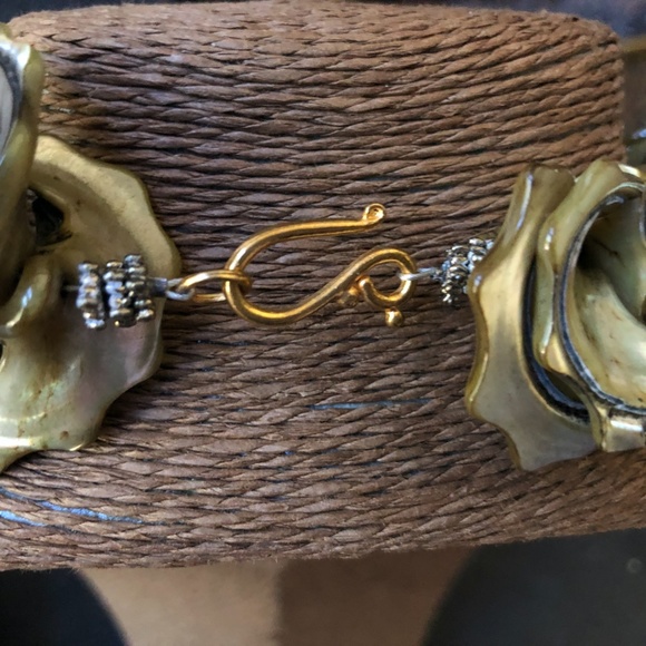 Gorgeous amber shell necklace designer show stoppe - Picture 5 of 10